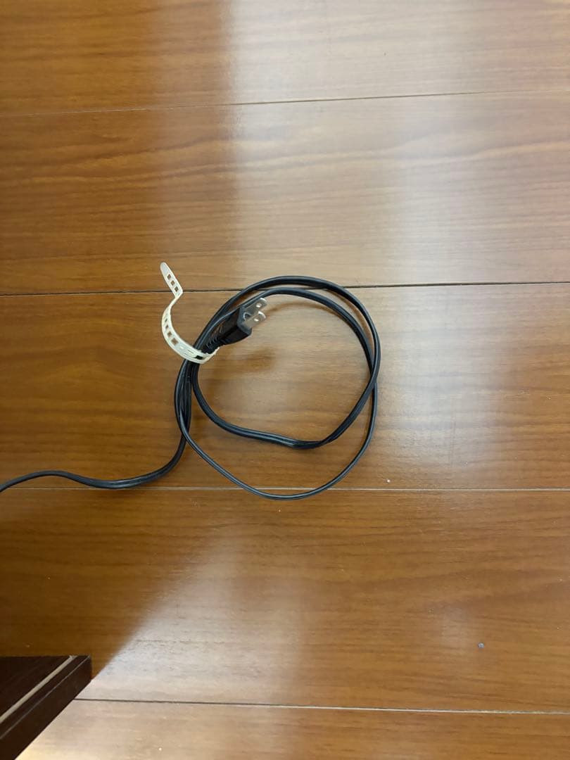 ダークブラウン ダブルベッドフレーム LEDライト付き【引き取り可能】