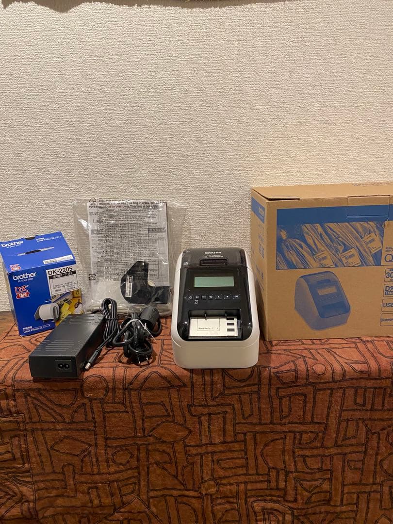 brother QL820NW 写真内一式