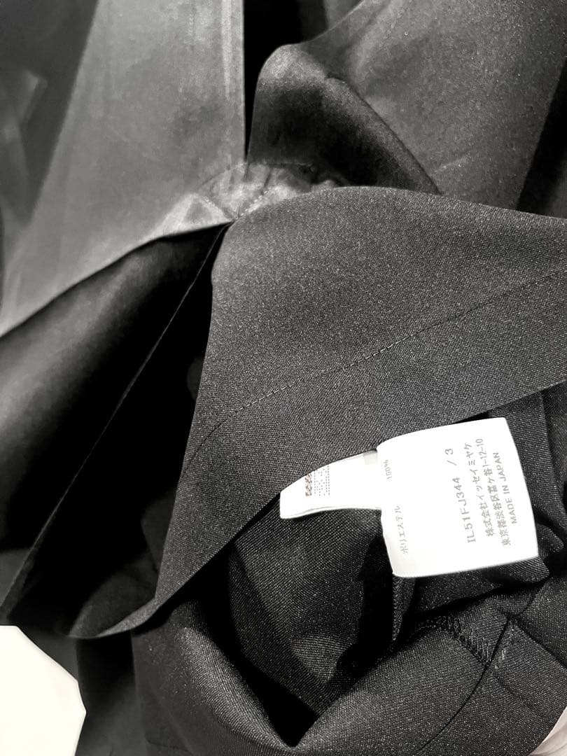 イッセイミヤケ ブラック トップス