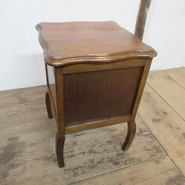 イギリス アンティーク 家具 訳あり サイドチェスト サイドテーブル 6309d