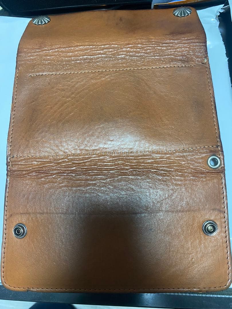 DOUBLE RL & CO コンチョトラッカーウォレット