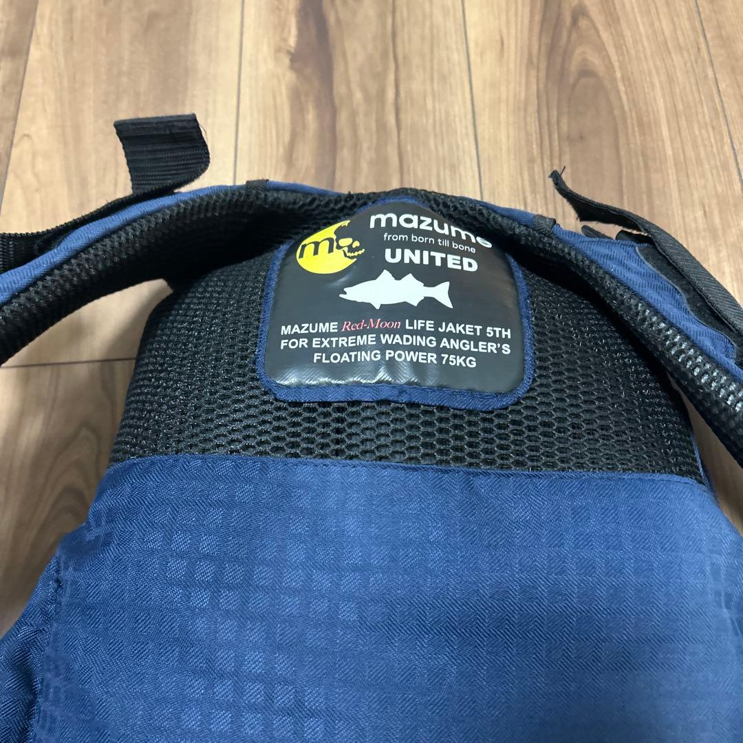 直*樹様 マズメmazume.レッドムーン、ライフジャケット、EXTREME.L