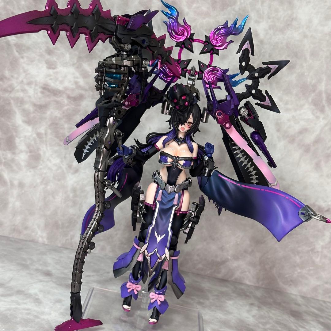 メガミデバイス 皇巫 ツクヨミレガリア オリジナルカラー 塗装済み完成品