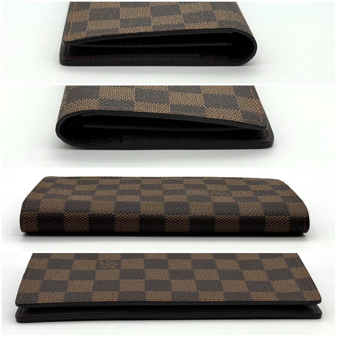 【超極美品】ルイヴィトン　ダミエ　ポルトフォイユブラザ　メンズ　長財布