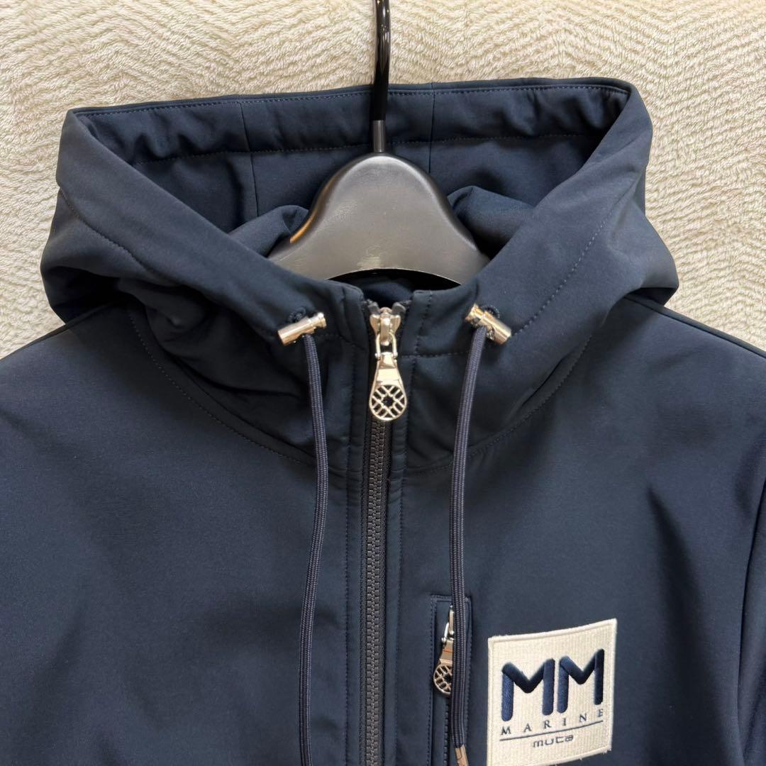 kmuta MARINE 3LAYER ボンディングパーカー ネイビー