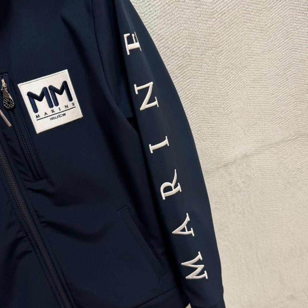kmuta MARINE 3LAYER ボンディングパーカー ネイビー