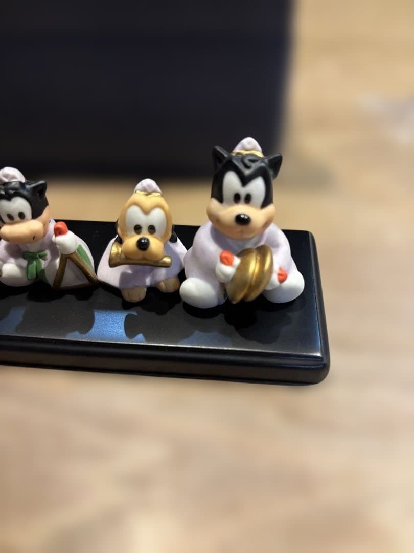 【新品未使用】ベルメゾン ディズニー 雛人形 ミニ フィギュア