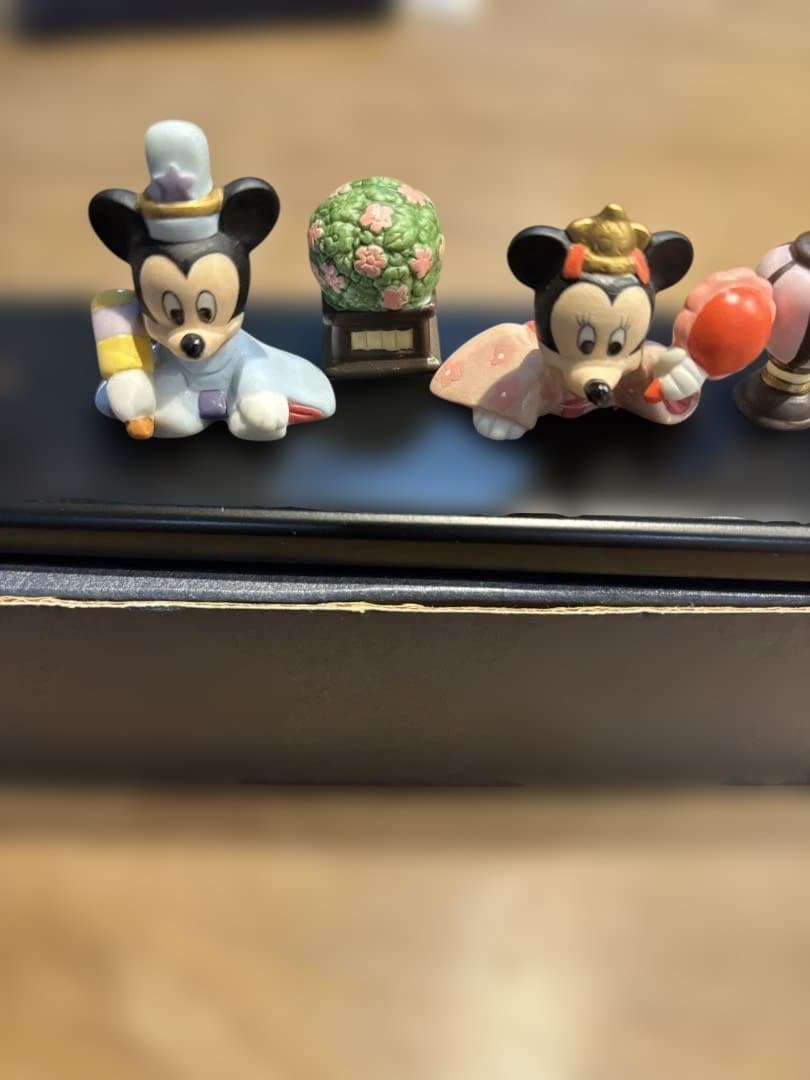 【新品未使用】ベルメゾン ディズニー 雛人形 ミニ フィギュア