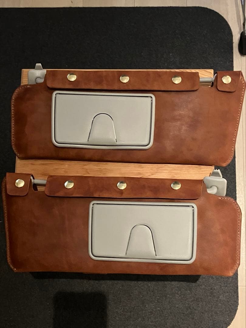 【na☆】ジムニーJB64/JB74用レザー用品2点