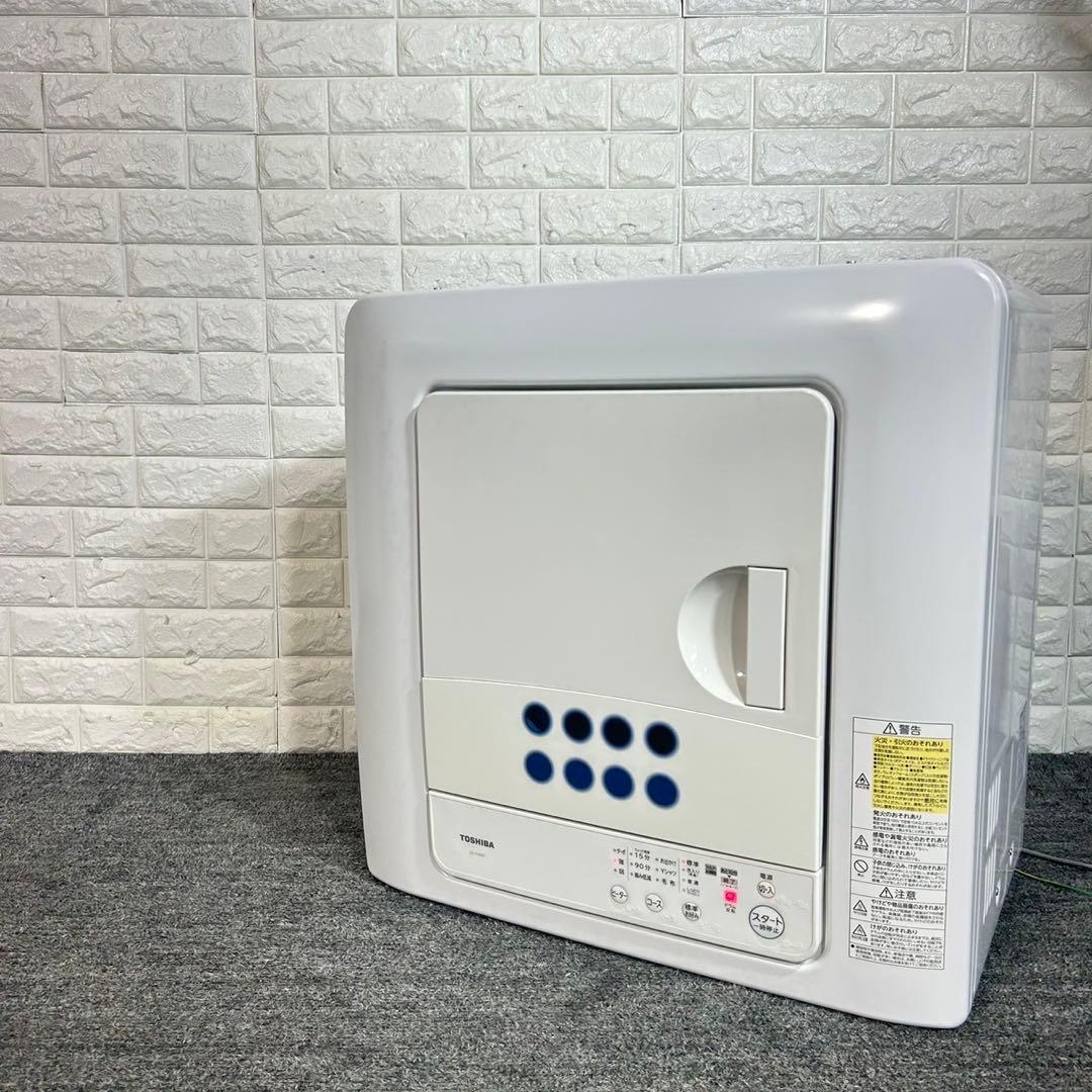 TOSHIBA 電気衣類乾燥機 ED-458 4.5kg 2021年製 D004
