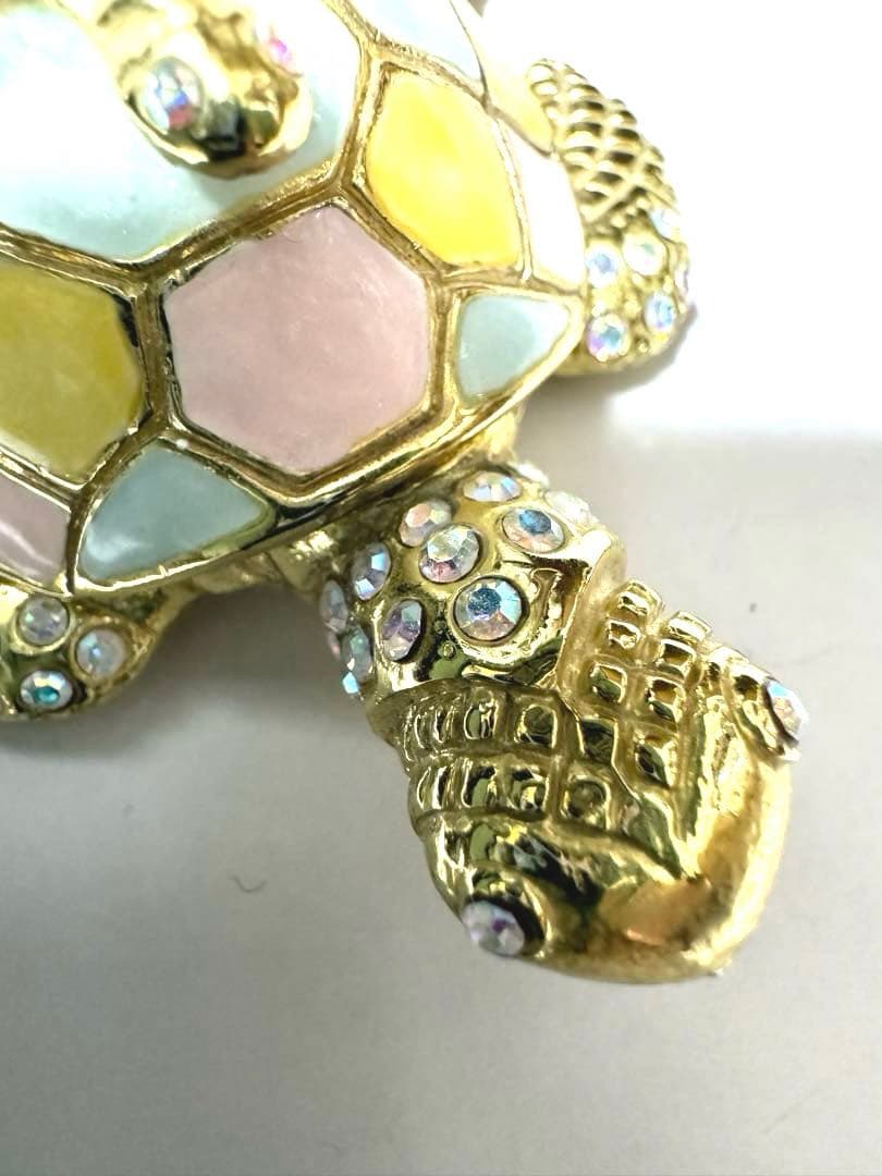 カラフルな亀のジュエリーケース