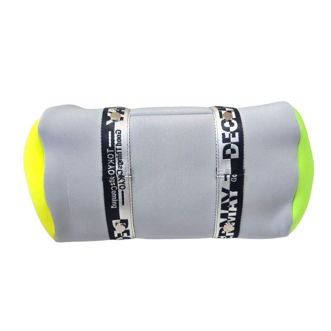 【新品】DECEMBERMAY 　ゴルフ　トートバッグ　グレー　ポップ　大容量