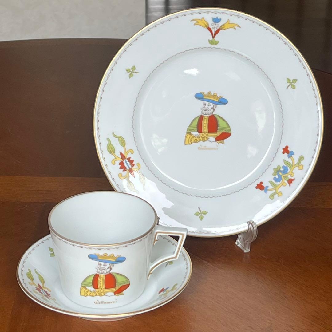 【希少品】リチャードジノリ★タロットシリーズ　金貨★トリオ