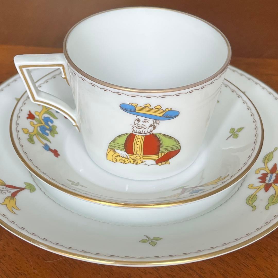 【希少品】リチャードジノリ★タロットシリーズ　金貨★トリオ