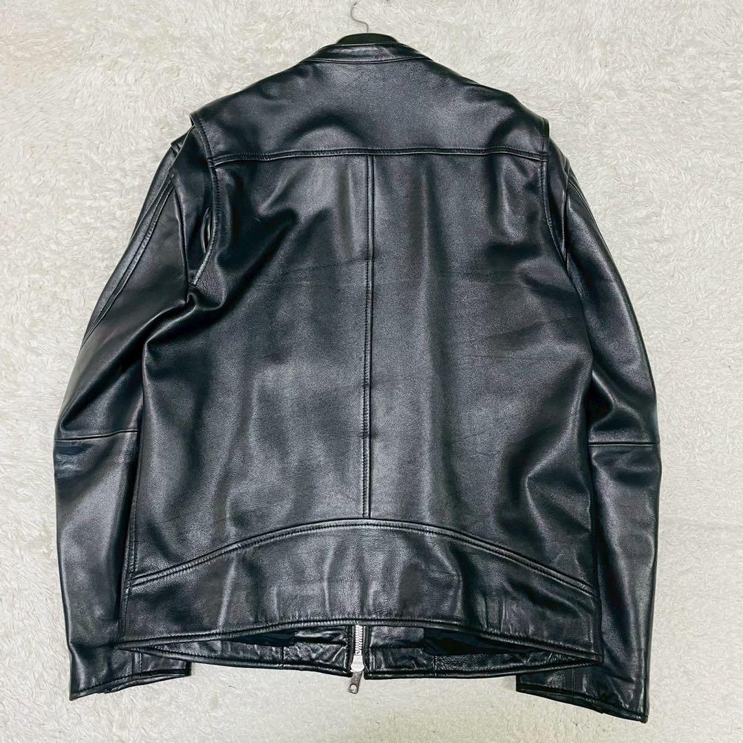 超希少XL UNITED TOKYO シングルライダースジャケット 4 ラム