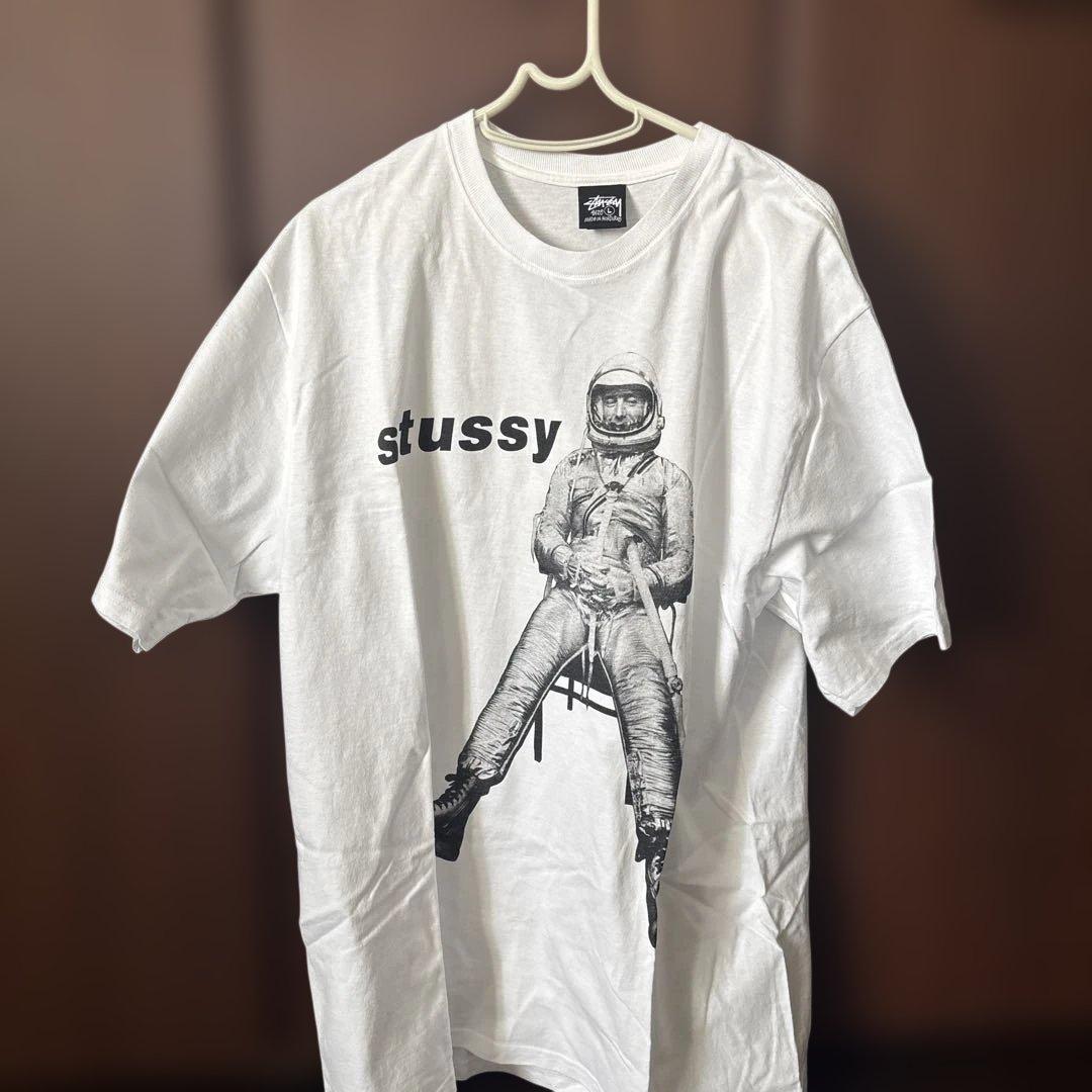 AAA stussy 宇宙飛行士プリント Tシャツ Lサイズ