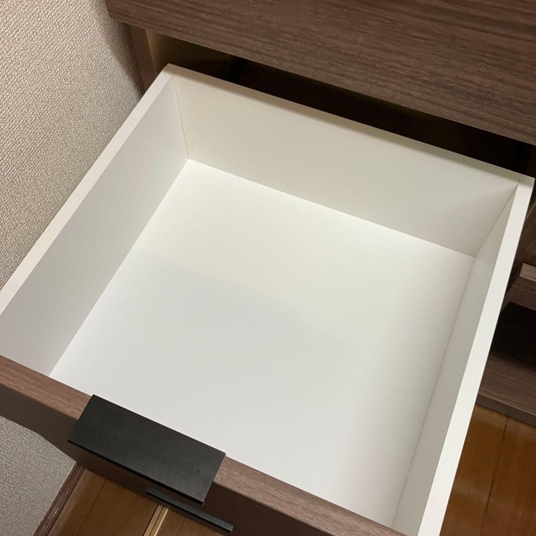 ニトリ キッチンボード食器棚 エトナ ミドルブラウン 送料込み即日発送