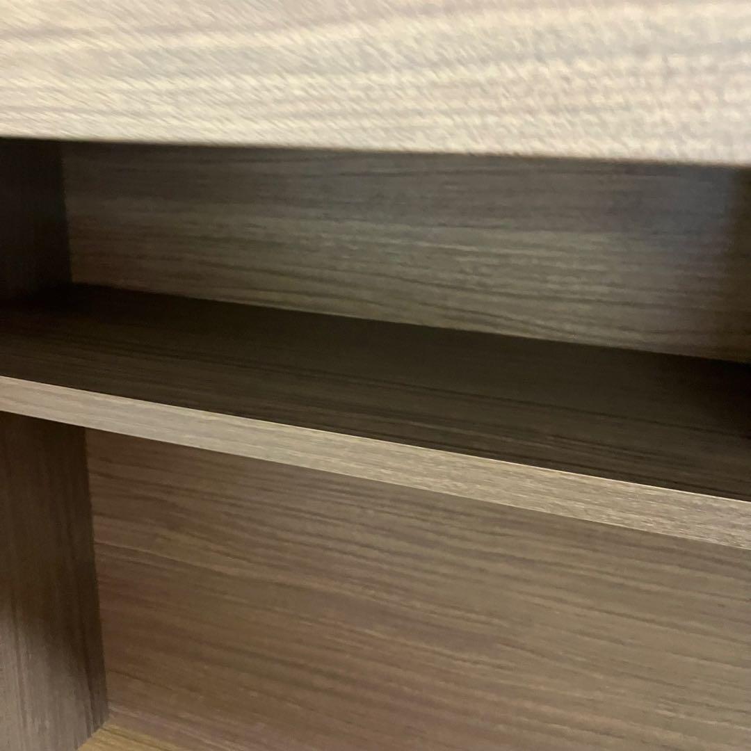 ニトリ キッチンボード食器棚 エトナ ミドルブラウン 送料込み即日発送