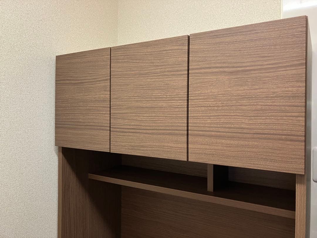 ニトリ キッチンボード食器棚 エトナ ミドルブラウン 送料込み即日発送