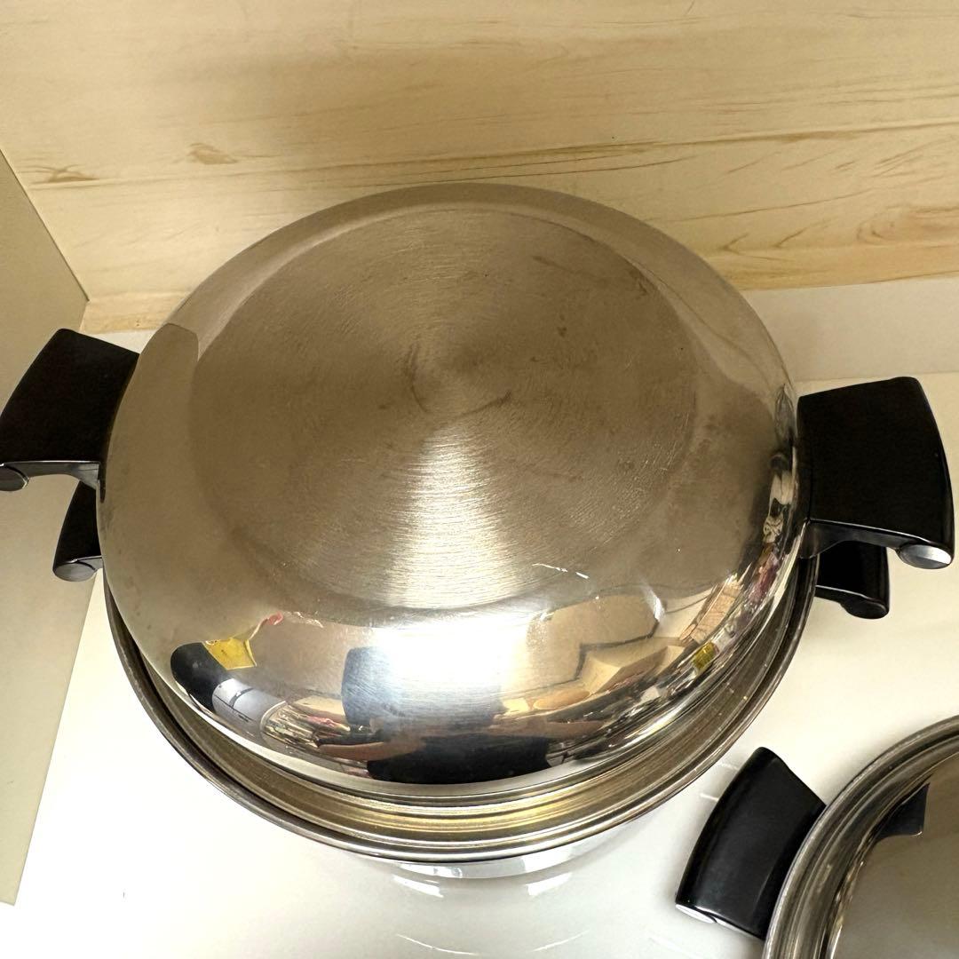 【レア】Camelot temp tone 両手鍋・フライパンセット 24cm