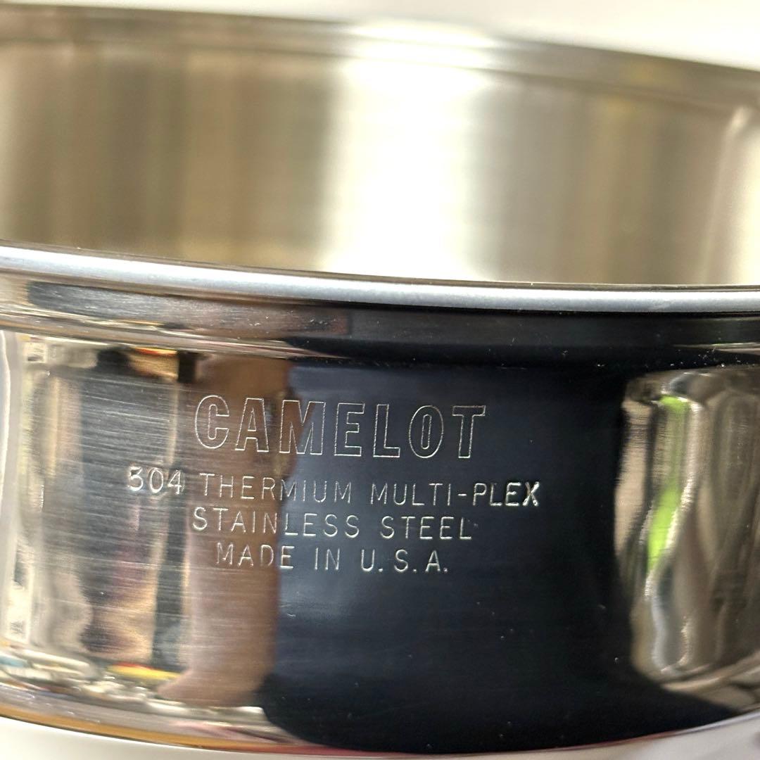 【レア】Camelot temp tone 両手鍋・フライパンセット 24cm