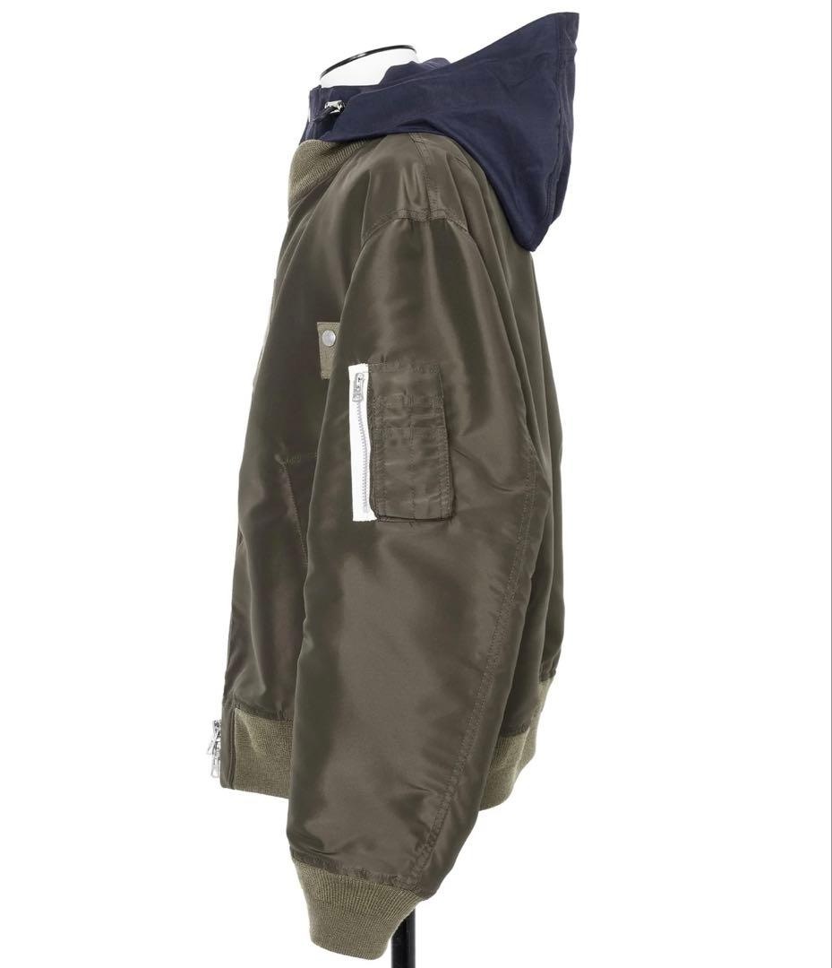 ジャケット・アウター sacai Nylon Twill x Grosgrain Blouson