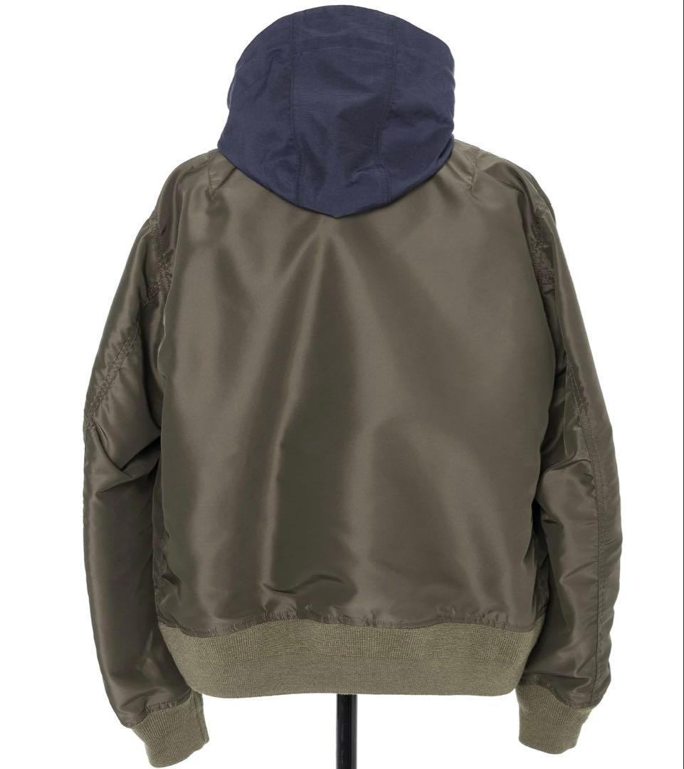 ジャケット・アウター sacai Nylon Twill x Grosgrain Blouson