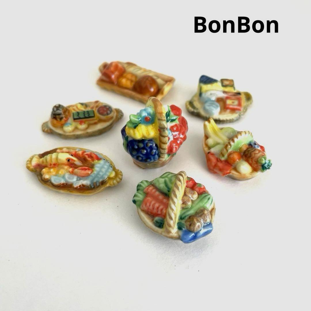 フランスのマルシェ　レア　ヴィンテージ　フェーブ　フランス　パニエ　ミニチュア