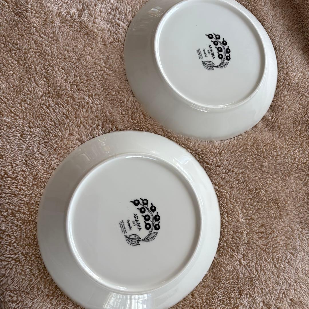 アラビア ブラックパラティッシプレート26