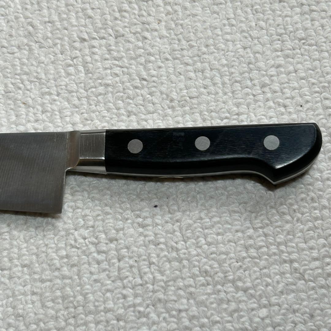 新品未使用品　神田作　ツバ付き牛刀　ステンレスモリブデン鋼　180㎜　手砥本刃付