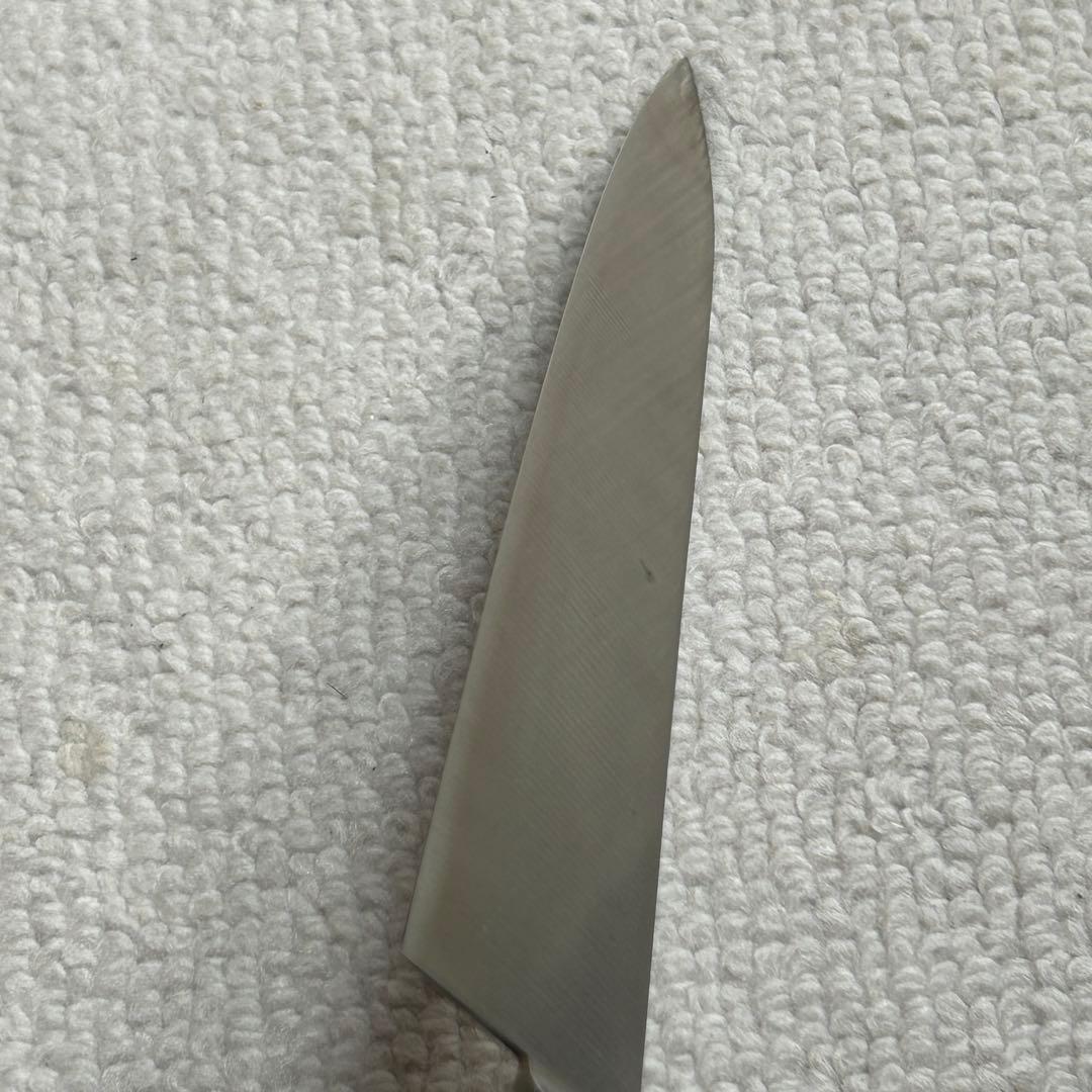 新品未使用品　神田作　ツバ付き牛刀　ステンレスモリブデン鋼　180㎜　手砥本刃付