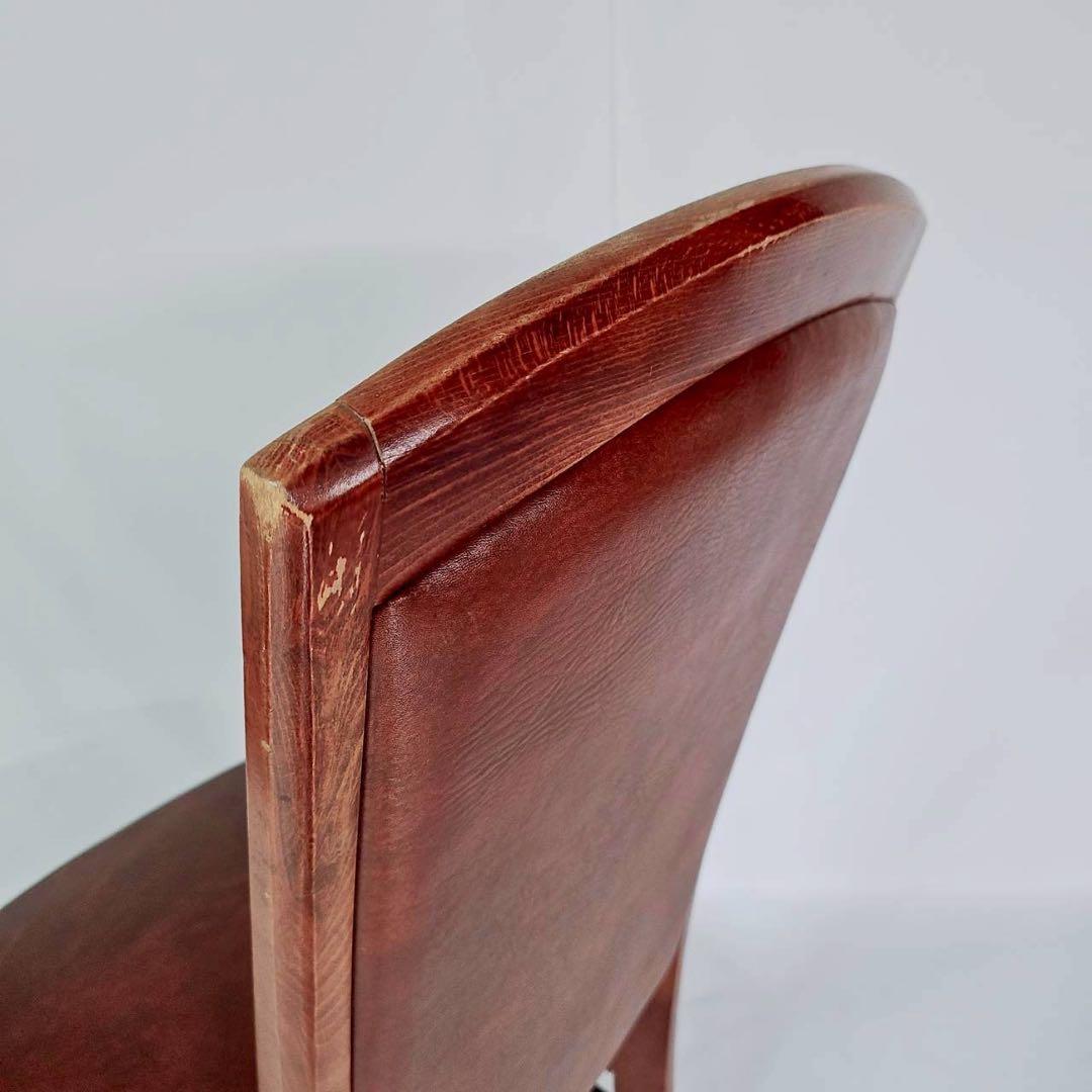 【送料込】maruni マルニ レディーロ 地中海 ダイニングチェア 本革