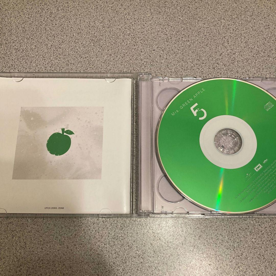 Mrs. GREEN APPLE 「5」初回限定盤