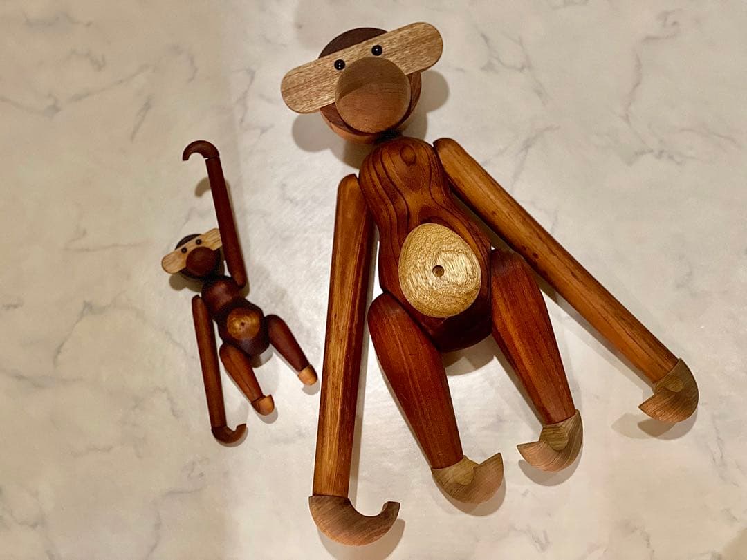 kay bojesen 特大　受注　2体　カイ・ボイスン　ヴィンテージ モンキー