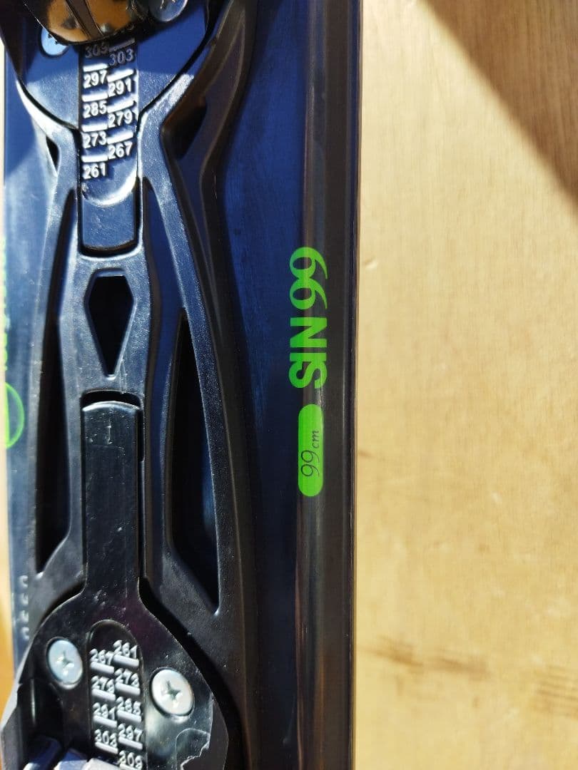 xt23　ROSSIGNOL　ロシニョール　SIN99 ショートスキー　黒