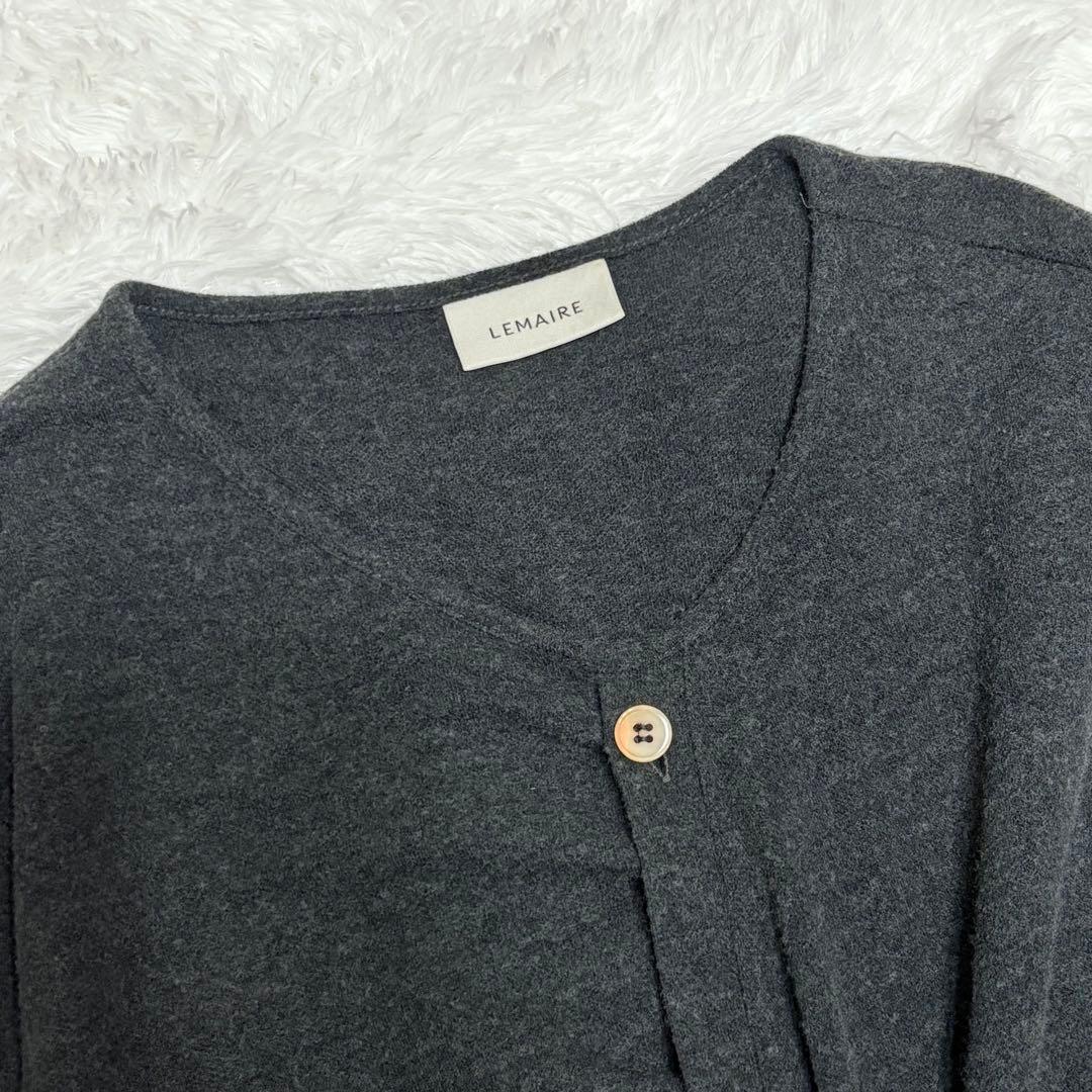 美品✨LEMAIRE（ルメール） ✨ニットトップス✨ポルトガル製✨ウール✨グレー