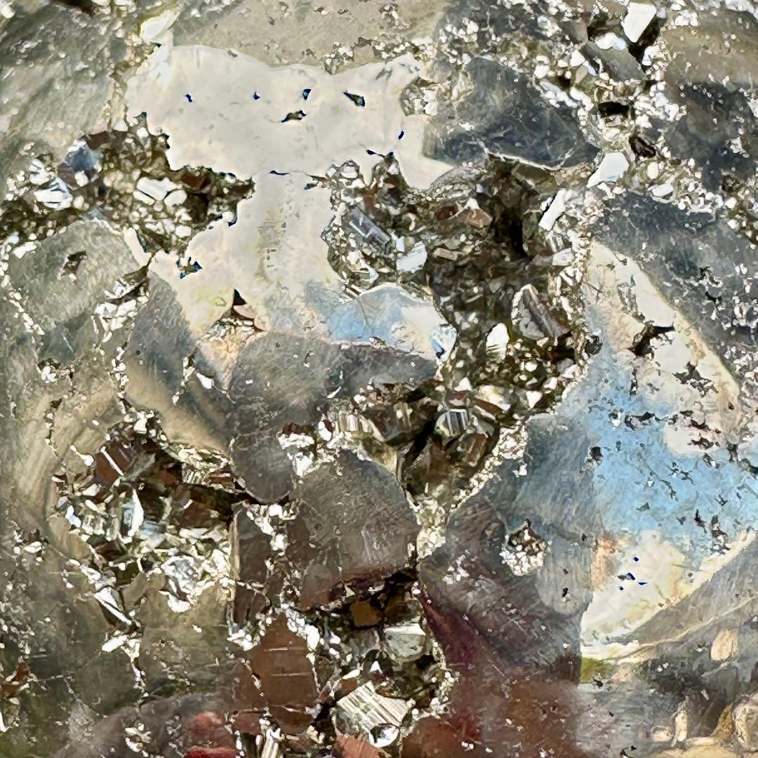 パイライト 黄鉄鉱 邪気祓い 丸玉 スフィア MY485