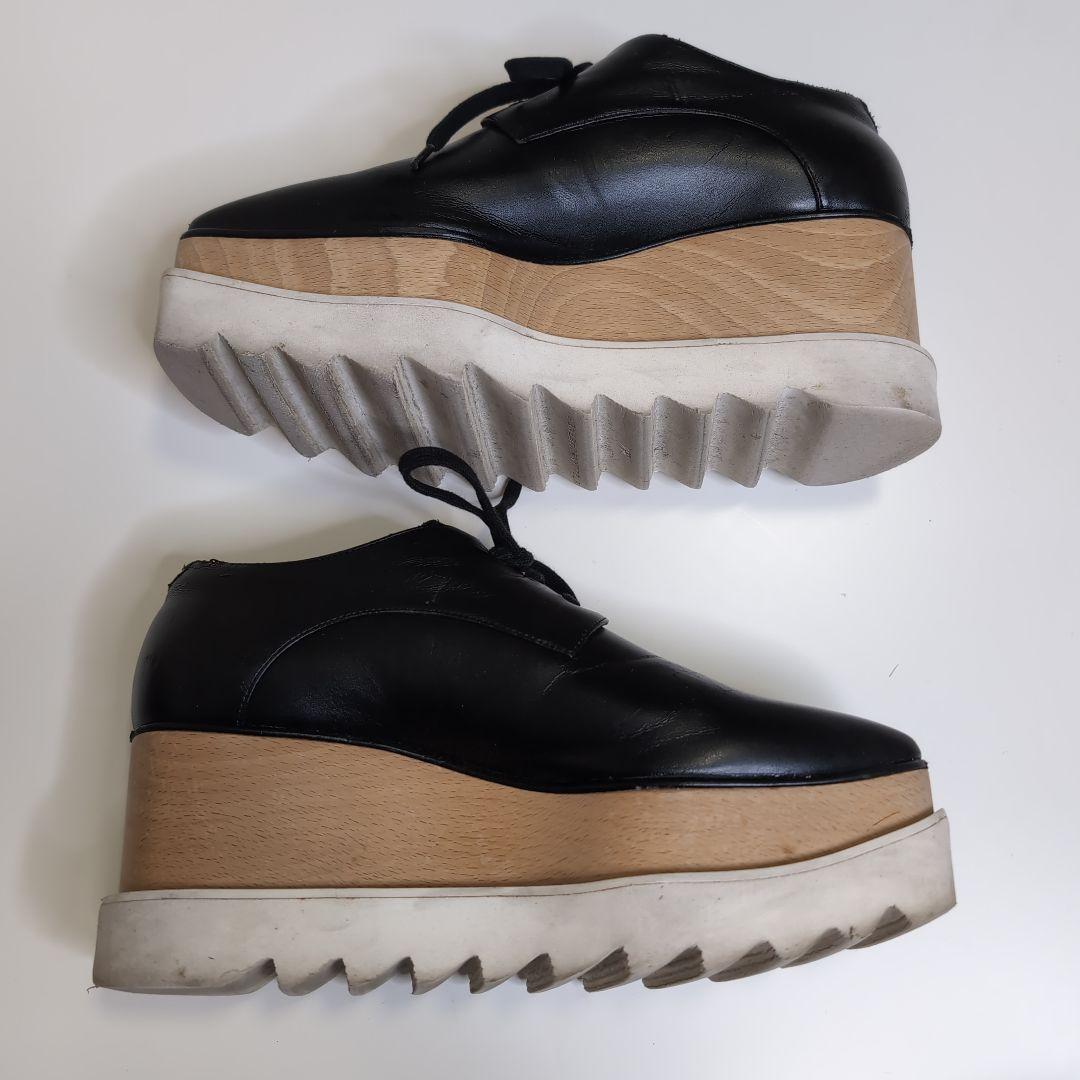 名品✨ステラマッカートニー エリス シューズ ブラック 36 1/2 厚底