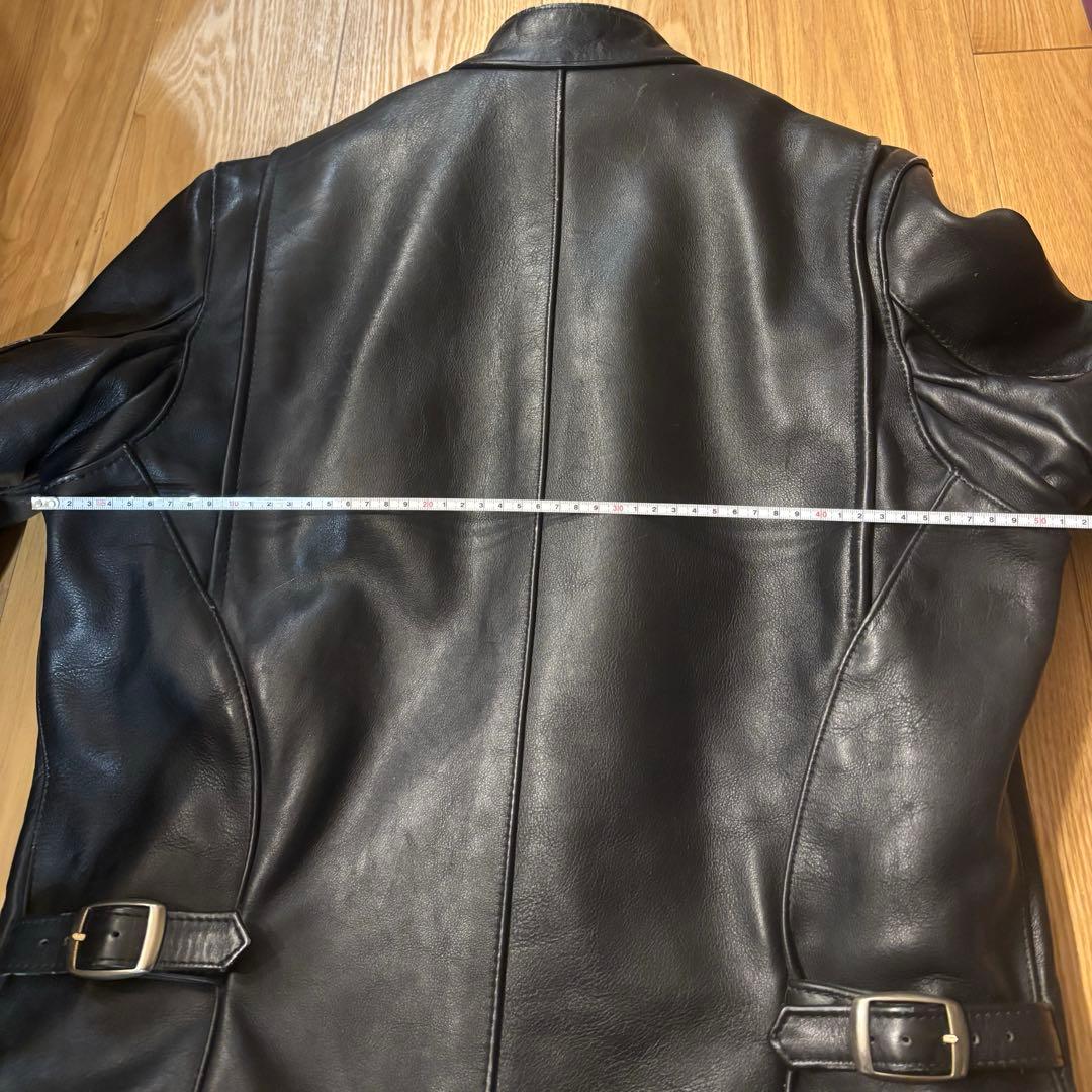 希少！vanson バンソン シングルライダース レザージャケット 黒 40