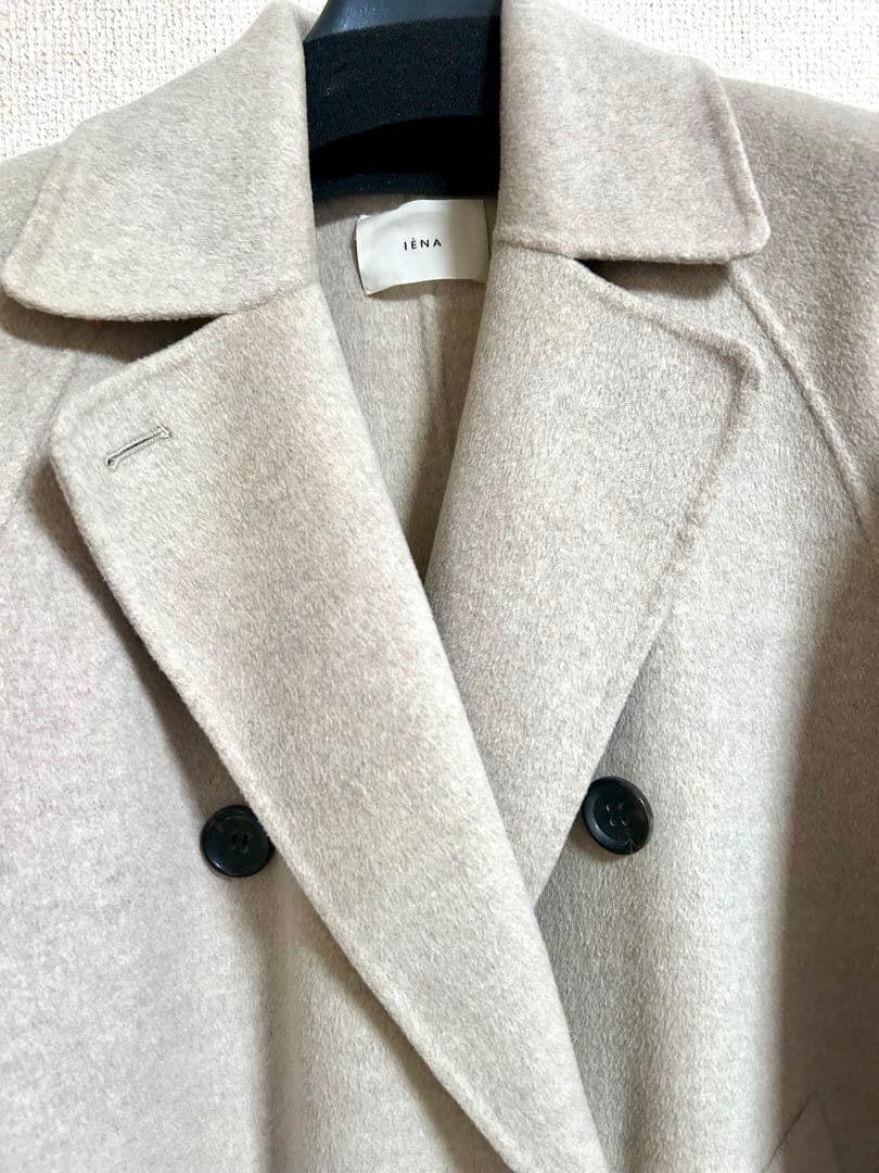 IENA スーパー160ダブルフェイスオーバーコート36