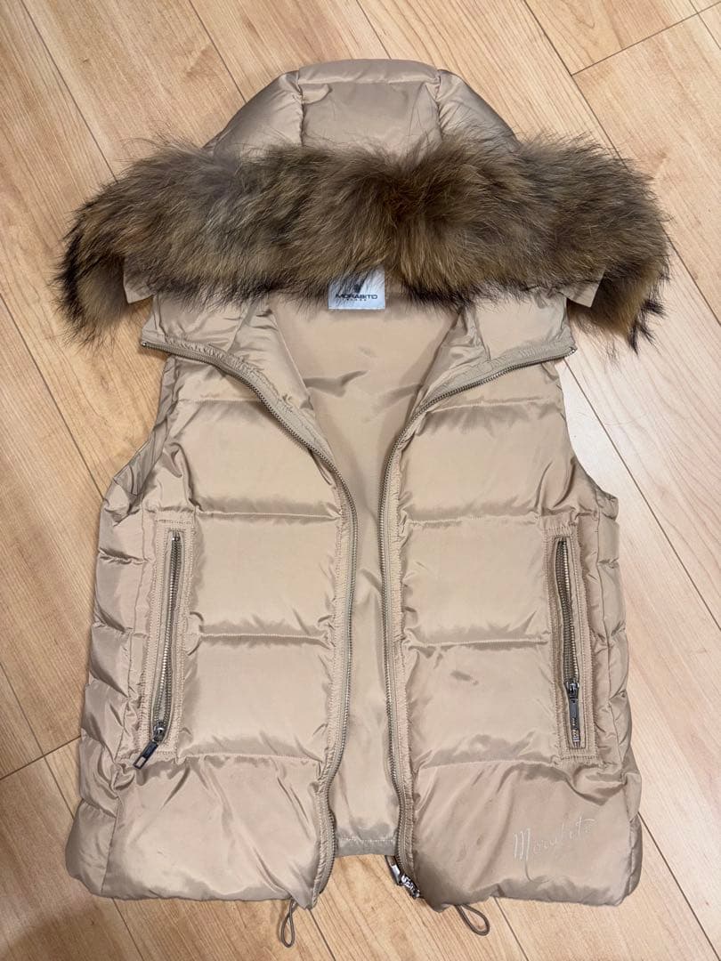 MORABITO BLANC ベージュ ダウンベスト