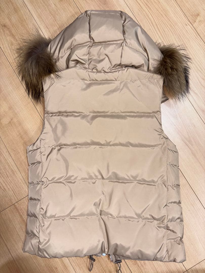 MORABITO BLANC ベージュ ダウンベスト