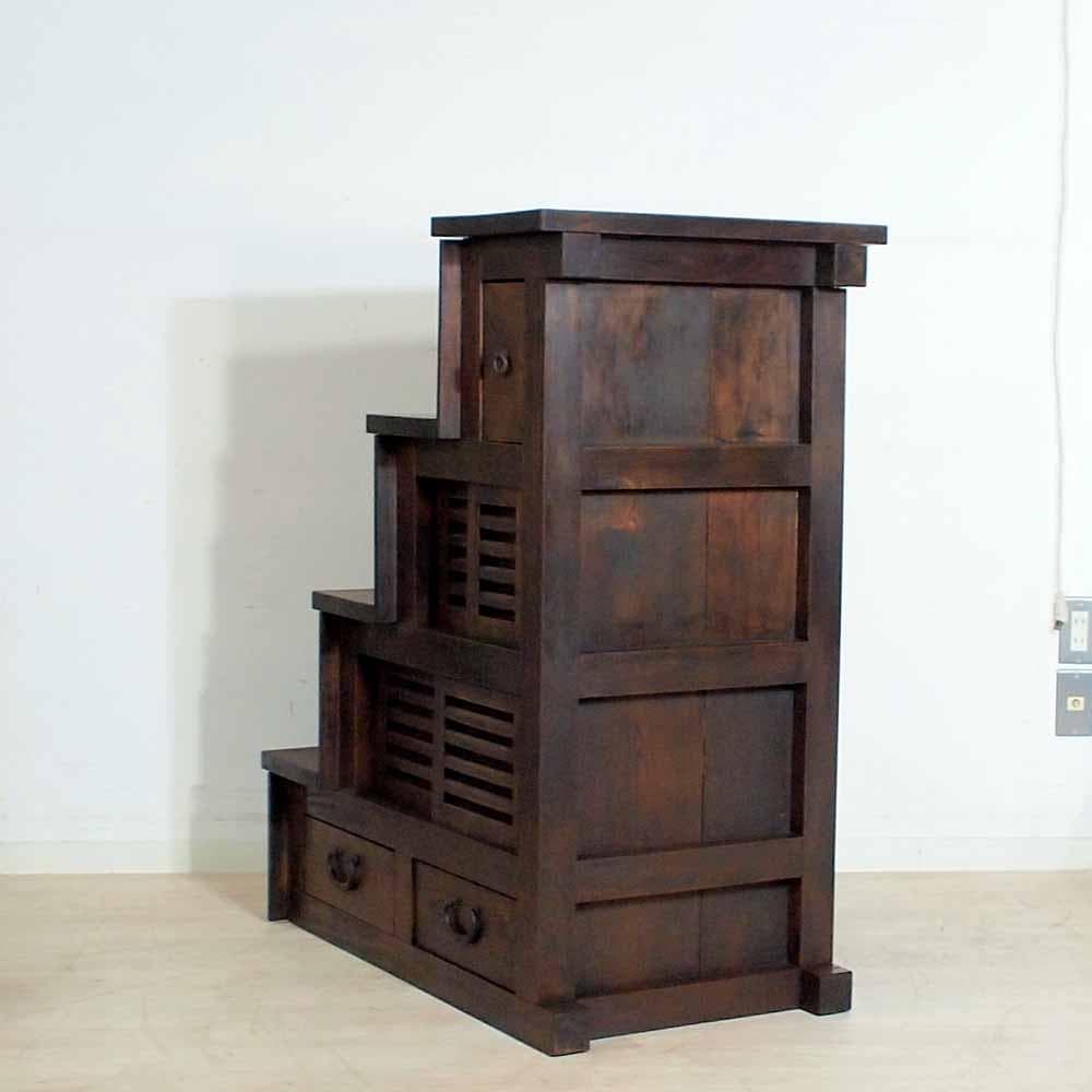 ジャパンヴィンテージ 階段箪笥 古家具 古民家 ZR24361