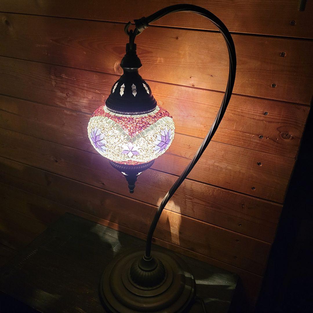 【トルコで購入】トルコランプ スタンド 照明 ライト コンセントタイプ
