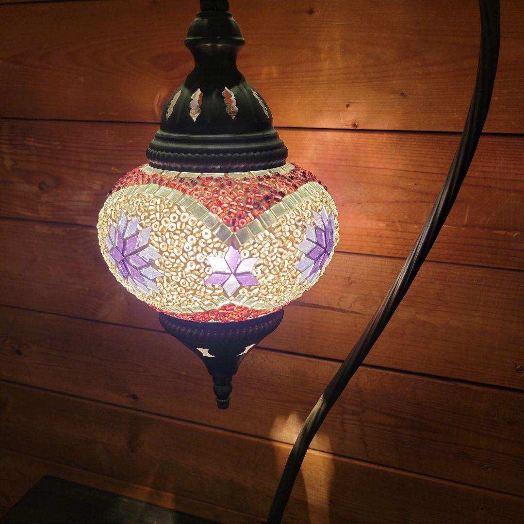 【トルコで購入】トルコランプ スタンド 照明 ライト コンセントタイプ