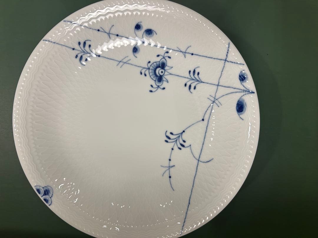 ロイヤルコペンハーゲン ブルーパルメッテ プレート 20cm 6枚セット 美品