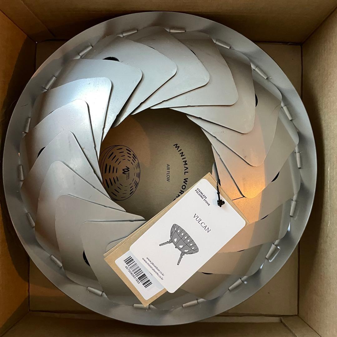 新品　ミニマルワークス　焚火台　バルカンL 　別売純正収納バッグ付き