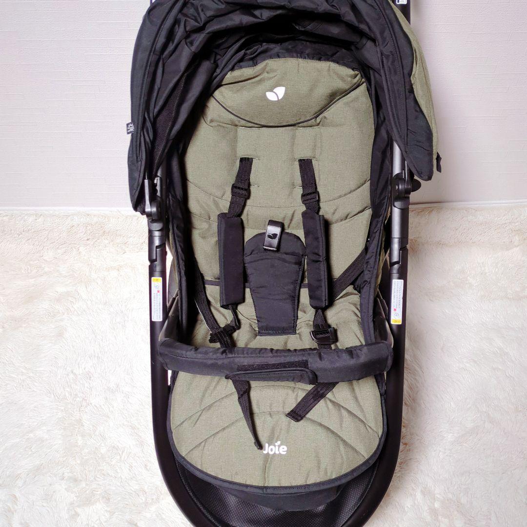 【美品】Joie ベビーカー LiteTrax(ライトトラックス) オリーブ