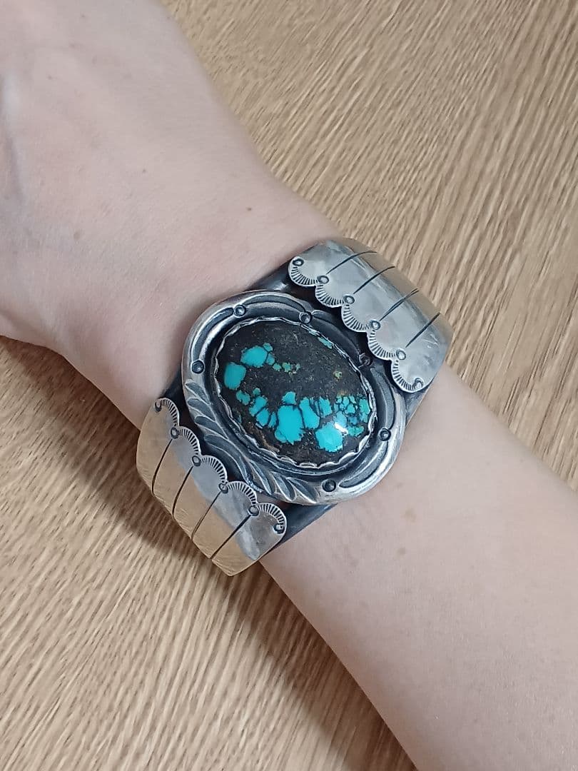ターコイズ シルバー ブレスレット バングル