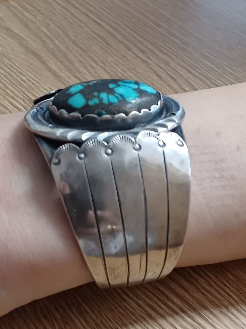 ターコイズ シルバー ブレスレット バングル